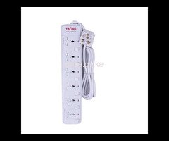 Tronic 6 Way Extension Cable 3 Metres (EC 8866-03)