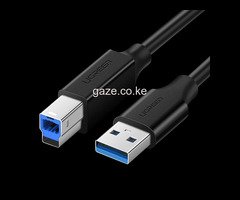 UGREEN USB 3.0 AM to BM Print Cable 2m (Black)