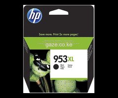 HP 953XL High Yield Original Ink Cartridge, Black, Single Pack