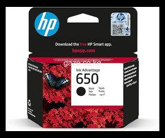Hp 650 Original Ink Advantage Cartridge, Black, Cz101AK