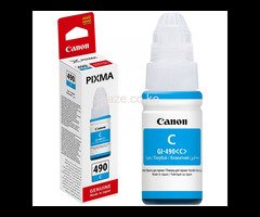 Original Canon GI-490 cyan ink cartridge