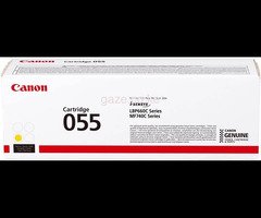 Canon Genuine Toner, Cartridge 055 Yellow yield 2100 pages