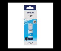 Epson 112 Ecotank pigment Cyan ink 70Ml bottle